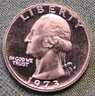 1973-S Proof Clad Washington Quarter