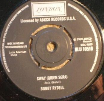 Bobby Rydell - Sway  (7'', RE)
