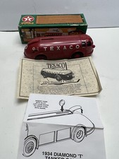 Texaco 1934 Diamond T Tanker  “Doodlebug” Vehicle Bank Diecast ERTL / New