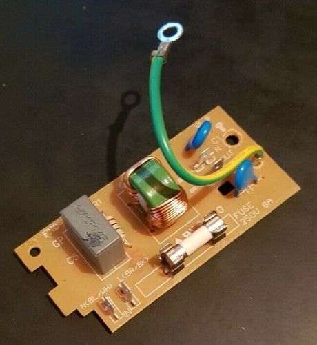 Horno Microondas Sanyo EM-S2297V Reemplazo Filtro de ruido Potencia PCB  placa de fusible | eBay