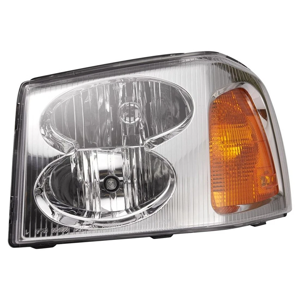 Conjunto de faróis para GMC Envoy XL 2006 2005 2004 2003 2002 - Imagem 3 de 4