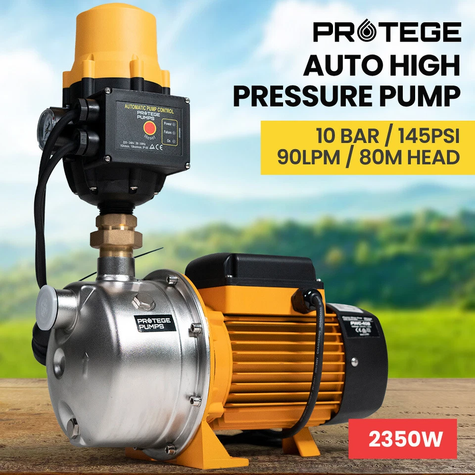 PROTEGE 2350W Automatic High Pressure Water Jet Pump w/ Auto Digital Controller