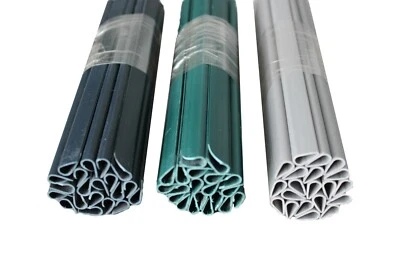 WALEXO 20 Pezzi Clip di Fissaggio Clip Angolare Guide di Bloccaggio per Visiera Pellicola Recinzione