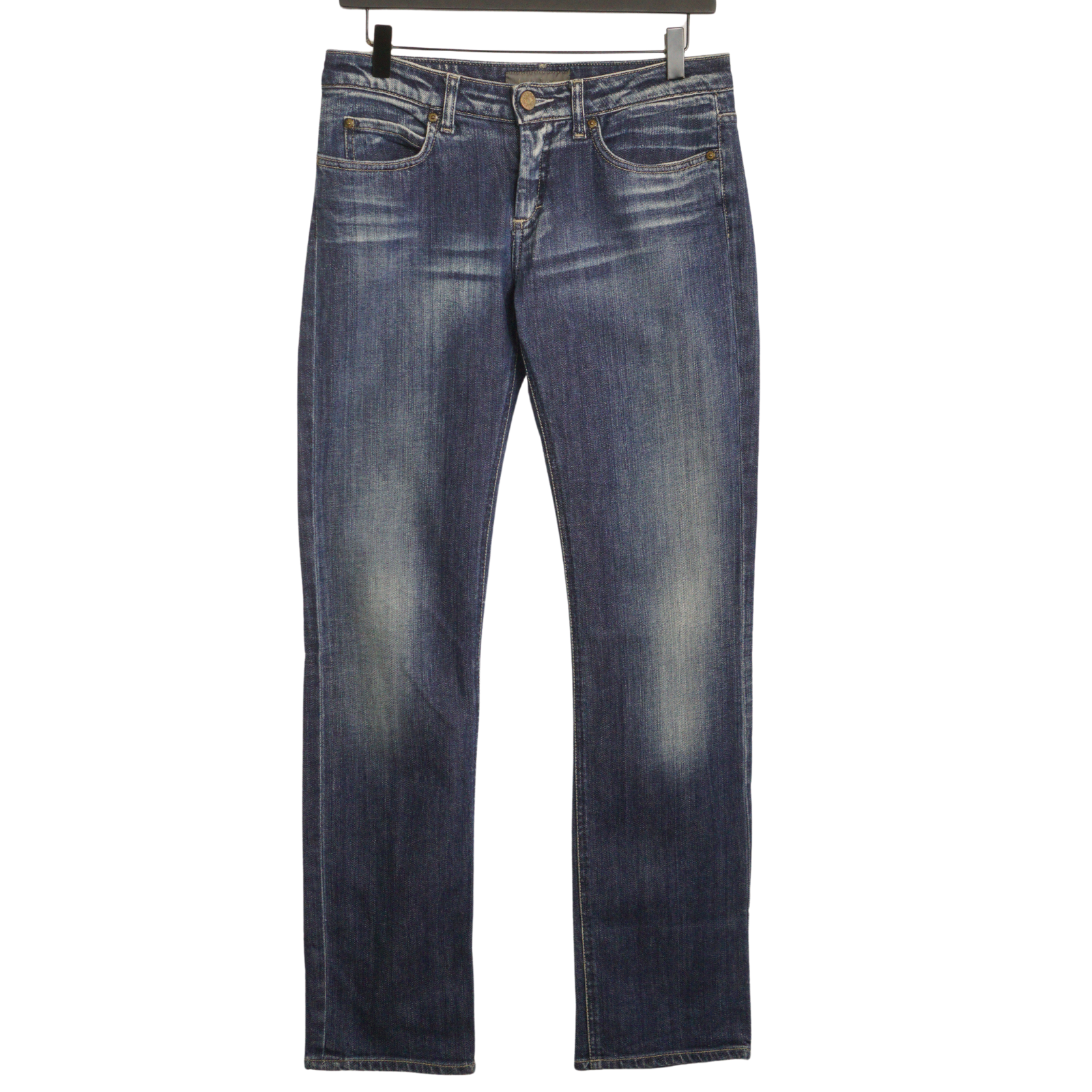 Women Acne Hep Pure Jeans Dark Blue Stretch Cotton W29 L32 JJF824