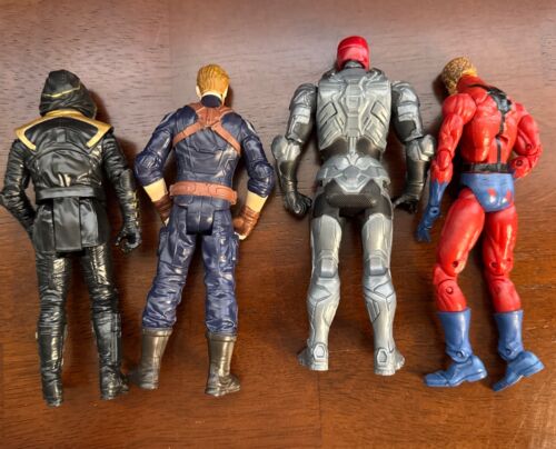 Marvel Avengers 4 Action Figures lot Iron Man Hawkeye Ant Man Captain America - Picture 4 of 6