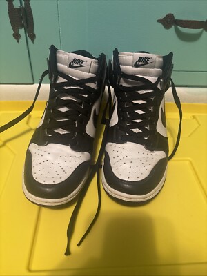 Nike Dunk High Black White US 8 Men