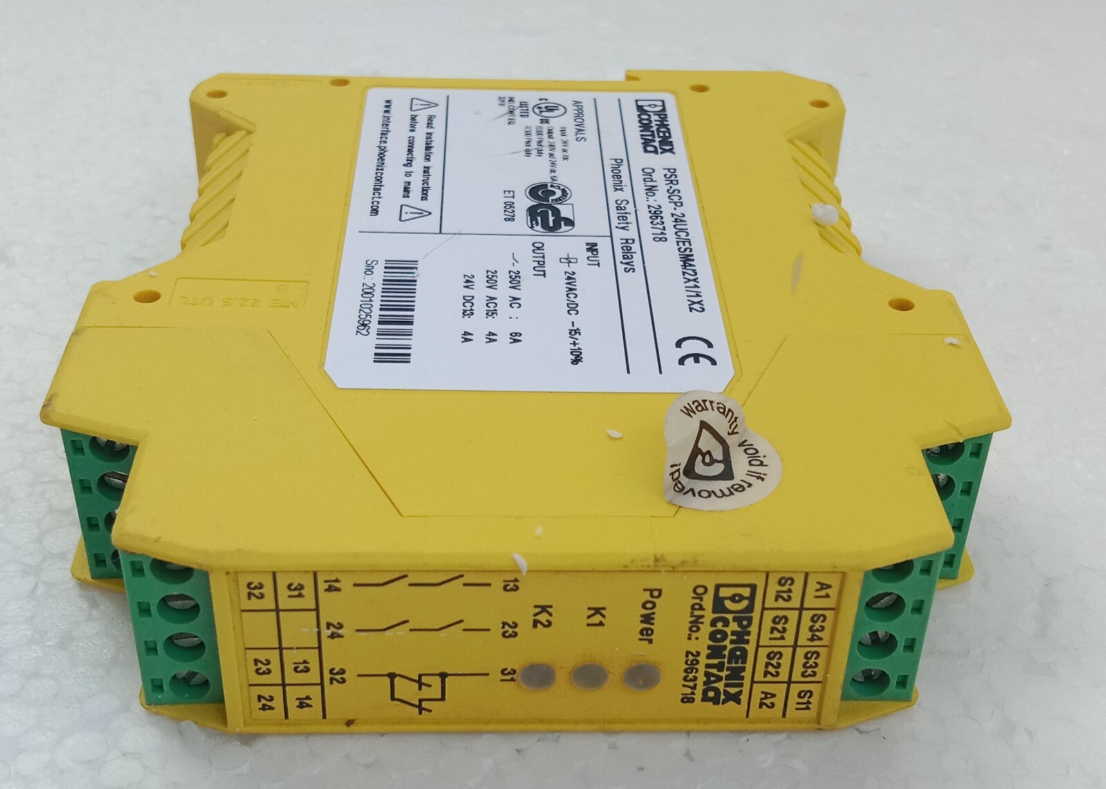 Phoenix Contact PSR-SCP-24UC/ESM4/2X1/1X2 2963718 Safety Relay #2