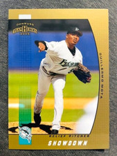 2005 Donruss Team Heroes #128 Guillermo Mota Showdown Gold Parallel /10 Rare