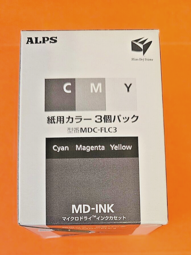 ALPS 紙用カラー3個パック MDC-FLC3 4箱 ALPS 紙用カラー3