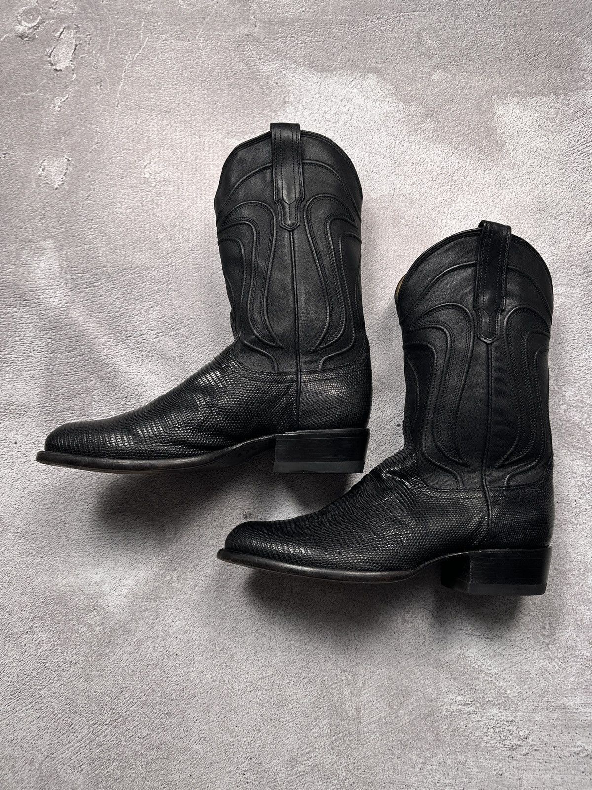 Tecovas The Nolan Snake Python Leather Western Co… - image 2