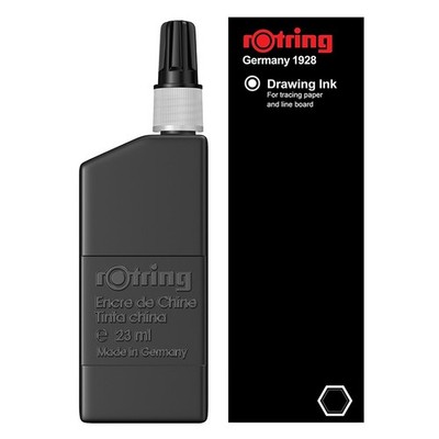 rOtring Isograph Technical Drawing Pen, Liquid Ink, 23 ml, 0.8 fl oz, Black 