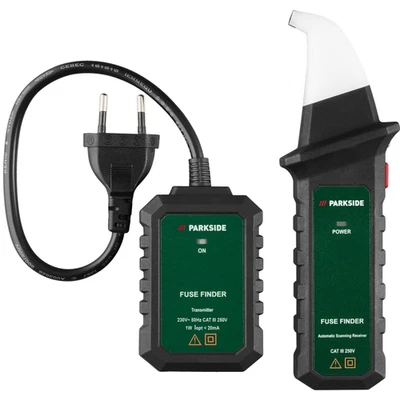 PARKSIDE Sicherungsfinder PFF 20 A1 Testboy Sender & Empfänger Phasenprüfer NEU & OVP