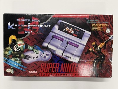Super Nintendo (SNES) Killer Instinct Console Set - CIB IN BOX