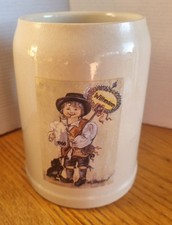 WITTMANN BRAUEREI LANDSHUT 0,5 l Jahreskrug 1998 Motiv v. Maler STEPANOW Eichu
