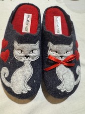 Flexus by Spring Step Women’s Pennelopie Mule Slippers Cats Size 36