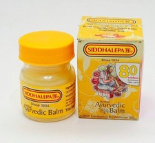 Siddhalepa Herbal Ayurvedic Balm for Aches, Pains, Colds Relief - 100 Natural