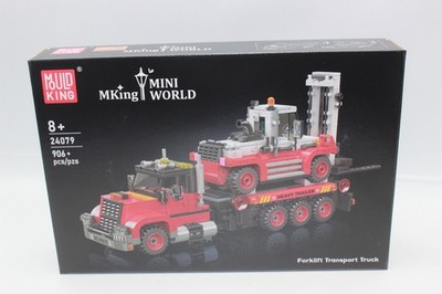 Mould King 24079 Camion + Chariot Klemmbausteine Elévateur 906 Pièces Neuf
