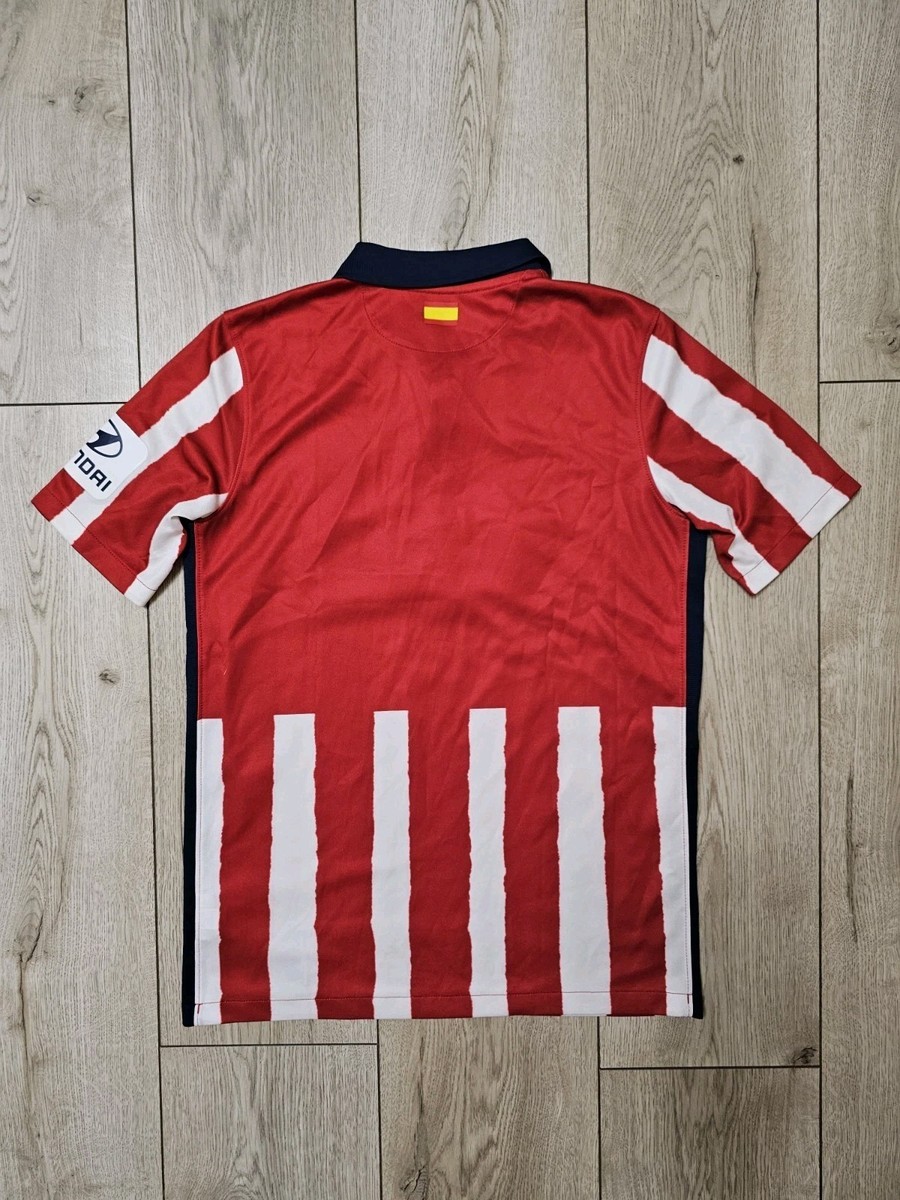 ATLETICO MADRID 2020 2021 HOME FOOTBALL SOCCER JERSEY BOYS 13-15Y
