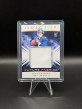 Jaxson Dart 2025 Origins Rookie Future Fabrics Patch #FF2 /199 RC