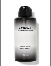 Bath And Body Works LEGEND FOR MEN Body Spray Mist Perfume 3.7 oz