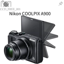 Nikon COOLPIX A900 Digital Camera 20MP 16x Optical Zoom Auto Power Save Black