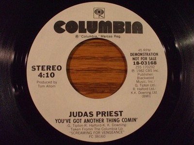 Judas Priest - You've Got Another Thing Comin', 7'', (Vinyl)