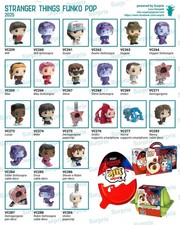 STRANGER THINGS FUNKO POP SORPRESINE A SCELTA KINDER JOY ITALIA COLLEZIONE 2025
