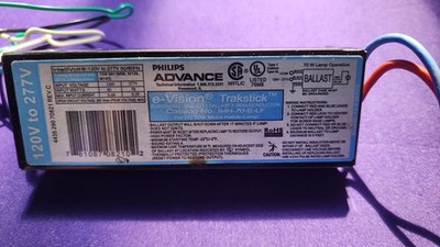 PHILIPS ADVANCE e-Vision Trakstick IMH-70-E-LF 70W Metal Halide Ballast