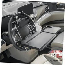 Large Car Steering Wheel Tray Back Seat Headrest Tray with Phone Holder, 14"