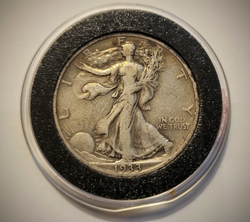 1933-S Walking Liberty Half Dollar