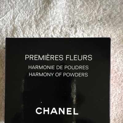 CHANEL Premières Fleurs Harmonie de Poudres Pressed Face Powder Compact w/ Brush