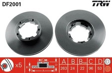 Disque de frein Nissan TRADE