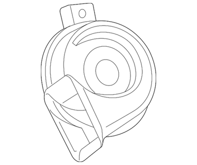 #ad Genuine Audi Low Note Horn 4N0 951 221 $107.04