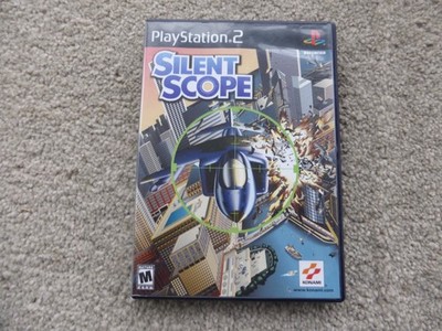 Silent Scope (Sony PlayStation 2, 2000) PS2 komplett mit Handbuch Region NTSC U/C