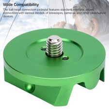 Telescope Ball Head Adapter Aluminum Alloy DSLR Camera Ball Head Connection