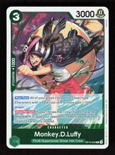 Monkey.D.Luffy OP14-034 Rare The Azure Sea's Seven One Piece Foil Near Mint