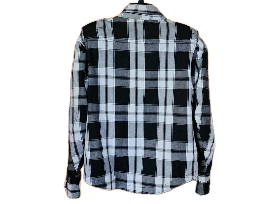 Milwaukee Leather Armored Flannel Biker Shirt w/Kevlar® Liner Men's XL - Image 2 of 4