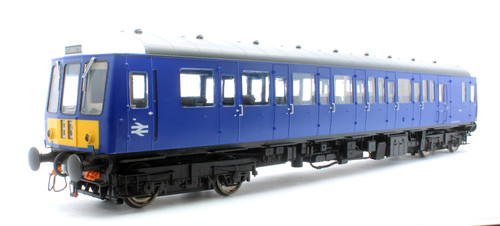 Heljan 1226 Klasse 122 BR blau kleine gelbe Verkleidung (weißes Kabinendach) Einzelwagen DMU | Zustand: New