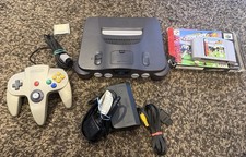Nintendo 64 N64 Console Bundle & with  Game - Tested and Fully Working