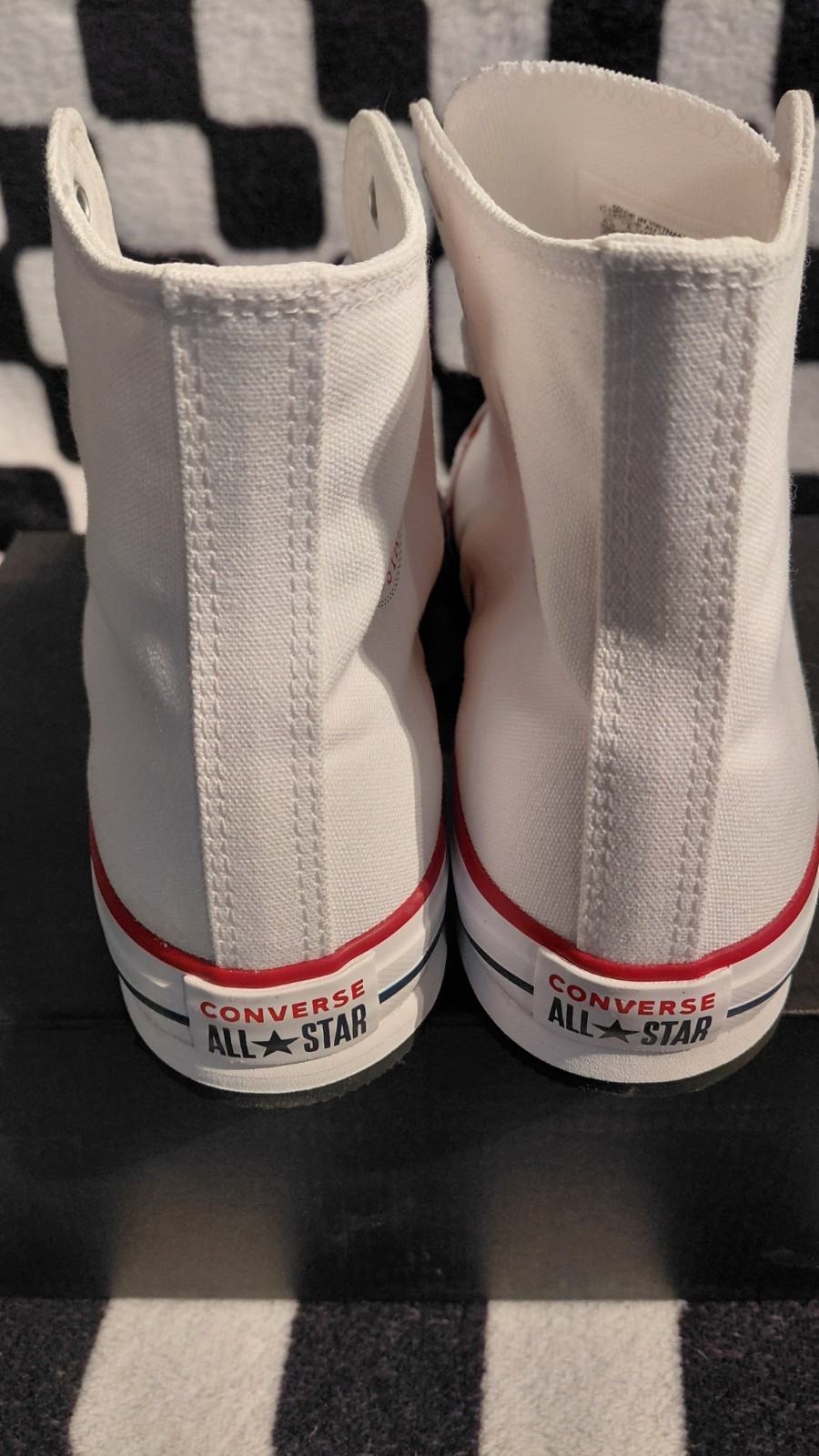 Converse CTAS EVA LIFT Wht/Garnet/Navy NIB Size 6.5 Women's thumbnail 3