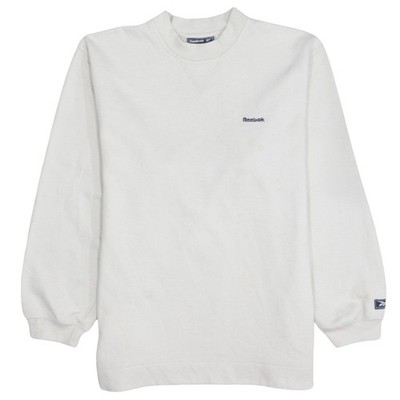 Reebok Essentials Damen weiß Größe 12 Rundhalsausschnitt Sweatshirt