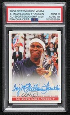 2006 WNBA Taj McWilliams-Franklin (Smiling with Award) PSA 9 MINT Auto 0kb5