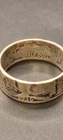 1936 Walking Liberty Half Dollar Coin Ring Sz 12 90% (SJ310)