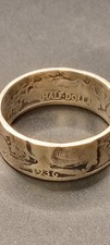 1936 Walking Liberty Half Dollar Coin Ring Sz 12 90  SJ310 