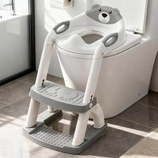 Potty Training Toilet Toddlers 2-in-1 Potty Training seat Anti-Slip Fits Round 
