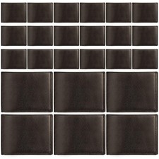 24 Pcs Wallets for Men Leather Slim Bifold Wallet Bulk Gifts for Father's Day...