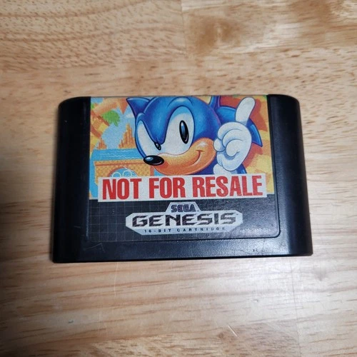 Sonic the Hedgehog Sega Genesis, 1991 - Tested