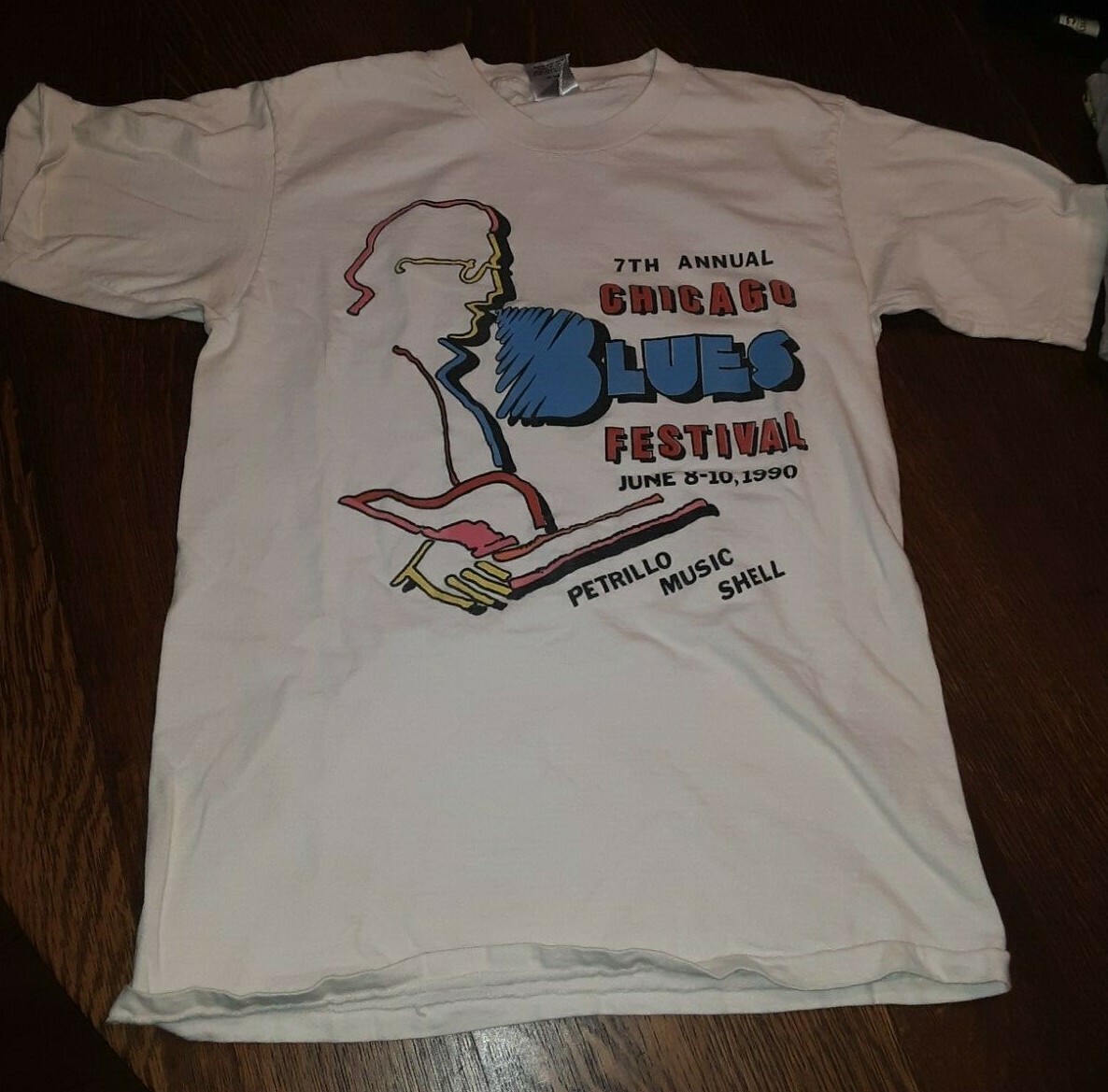 90s Chicago Blues Festival Tシャツロングビーチ音楽 90s Chicago Blues Festival Tシャツロングビーチ音楽 - メルカリ