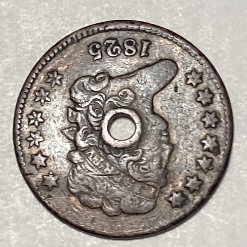 1825 Classic Head Half Cent - Picture 2 of 5