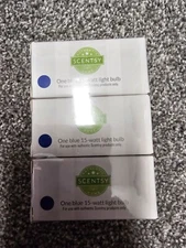 Scentsy Bulbs 3 pack U pick Watt & Color! FREE SHIPPING